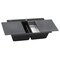 Ruvati 34" Topmount Workstation Ledge Granite Composite Kitchen Sink, Blk RVG1350BK - alternate 1